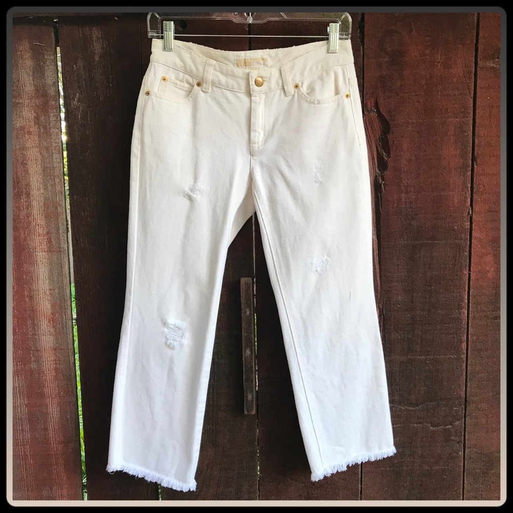 Michael Kors cropped jeans